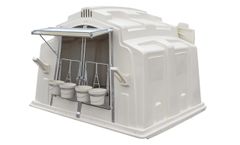 Supreme Buddy Hutch - For Paired Calf Housing