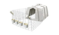 Agri-Plastics - Model XL - Dual Rancher Hutch