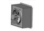 Acme - Model FQWCP - Metal Wall Exhaust Fans
