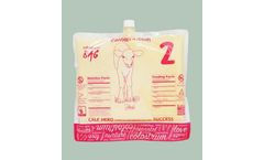 Golden - Model Calf Hero 2L - Two Quart Colostrum Feeding Bag