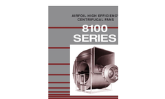 Acme - Model 8100C1 - Single-Width Airfoil Belt Drive Centrifugal Fan Brochure