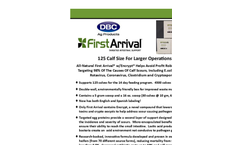 First Arrival - w/Encrypt - Newborn Calf Formula Powder Brochure