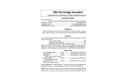 Forage Inoculants Brochure