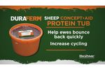 DuraFerm Sheep Concept Aid?? Protein Tub - Video