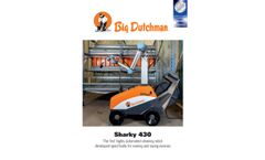 Big-Dutchman - Model Sharky 430 - Fully Automatic Cleaning Robot - Brochure