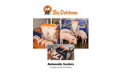 Automatic Feeders - For Piglet Rearing and Finishing - Brochure
