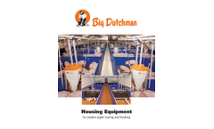 Housing Equipment for Modern Piglet Rearing and Finishing - Brochure