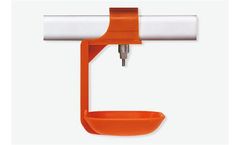 Top Nipple Orange and Screw Poultry Nipple Drinker