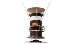 Fumus - Model 2 - Fresh air Chimney for Balanced-Pressure Ventilation - Exhaust air treatment