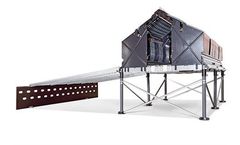 Manure Pit with Plastic Slats