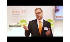 Helios: The Versatile LED Ceiling Lamp - Video
