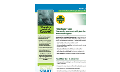 HEALMAX - Model Cu+ - Footbath Concentrat Brochure