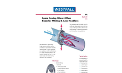 Westfall - Model 6000 - Counter-Swirl Static Mixer  Brochure