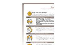 ImmuCell - California Mastitis Test (CMT) Kit for Mastitis - Brochure