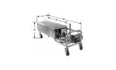 Safgar - Model PRW Series - Portable CIP Tank All Stainless Steel