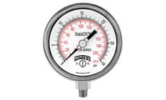 Winters StabiliZR - Model PFP-ZR - Premium Stainless Steel Pressure Gauge