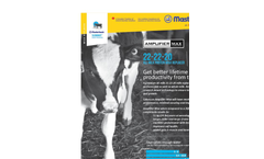 Amplifier Max - Model 22-22-20 - All-Milk Protein Milk Replacer Brochure