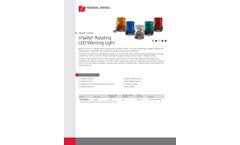 Vitalite - Model 121ALED - Rotating LED Warning Light - Datasheet