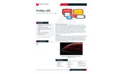 Federal Signal FireRay - LED Exterior Mount Perimeter Light - Datasheet