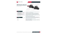 Federal Signal - Model 2012 Series - Backup Alarms - Brochure