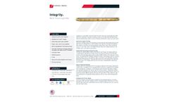 Federal Signal Integrity - Work Truck LED Light Bar - Brochure