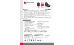 Federal Signal Global Series - Model G-LED - Hazardous Location LED - Datasheet