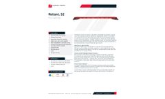 Federal Signal Reliant - Model S2 - Fire Light Bar - Datasheet