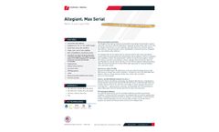 Allegiant Max Serial - Work Truck Light Bar - Brochure