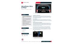 Federal Signal MicroPulse - Police/Fire Ultra D-Pillar Exterior Perimeter Lights - Datasheet