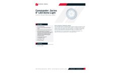 Federal Signal Commander - Model 8 Inch - LED Dome Light - Datasheet