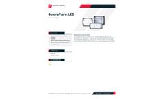 Federal Signal QuadraFlare - LED Scene Lights - Datasheet