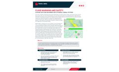 Flood Warning Application Flyer