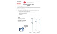 Federal Signal Commander - Side Mount Telescopic Pole - Manual