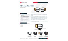 Federal Signal ICON - Snow Plow Exterior Light - Datasheet