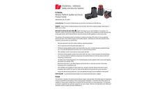 G-Series Modular Platform Audible and Visual Product Family - Manual