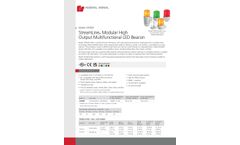 Federal Signal StreamLine - Model SLM200 - Modular High Output Multifunctional LED Beacon - Brochure