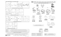 Federal Signal StreamLine - Model SLM300/SLM350/SLM1400/SLM1450 & SLM1400 - Modular Multifunctional Low Profile LED Beacons - Manual