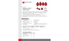Federal Signal - Model FSEX - Explosion-Proof Strobe Light - Datasheet