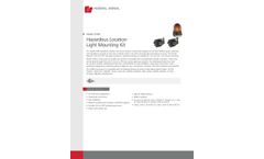 Federal Signal - Model LHWB - Hazardous Location Light Mounting Kit - Datasheet