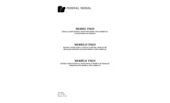 Federal Signal SelecTone - Model TM33-SD - Custom Digital Tone Modules - Manual