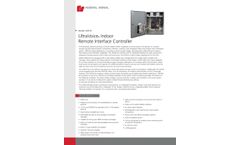 Federal Signal UltraVoice - Model UVRI-B - Indoor Controller - Datasheet