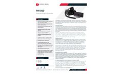 Federal Signal - Model PA4000 Series - Siren and Light Controller - Datasheet