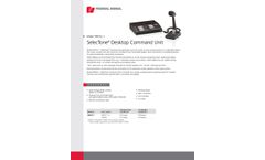 Federal Signal SelecTone - Model 300VSC-1 - Desktop Command Unit - Datasheet