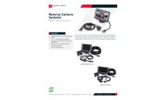 Federal Signal - Reverse Camera/Monitor Systems - Datasheet