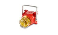 Federal Signal G-STR Global Series - Model G-STR-230-T-Y-15J-R - Hazardous Location Strobe