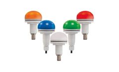 Federal Signal - Model PM22C - PM22C Panel Mount 22mm Multifunctional LED Audible/Visual Combination Signal