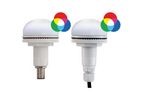 Federal Signal - Model PM22C RGB - Panel Mount 22mm Multifunctional Audible/Visual Multicolor LED Combination