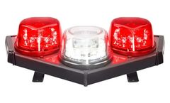 Federal Signal Three-Pod Vision - Model SLR - Unique Non-Linear, V-Shape Light Bar