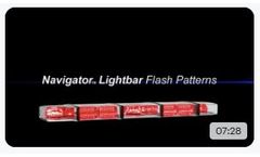 Federal Signal Navigator Lightbar Flash Patterns - Video