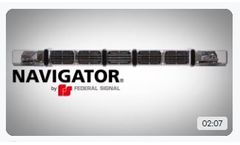 Federal Signal Navigator Lightbar - Video